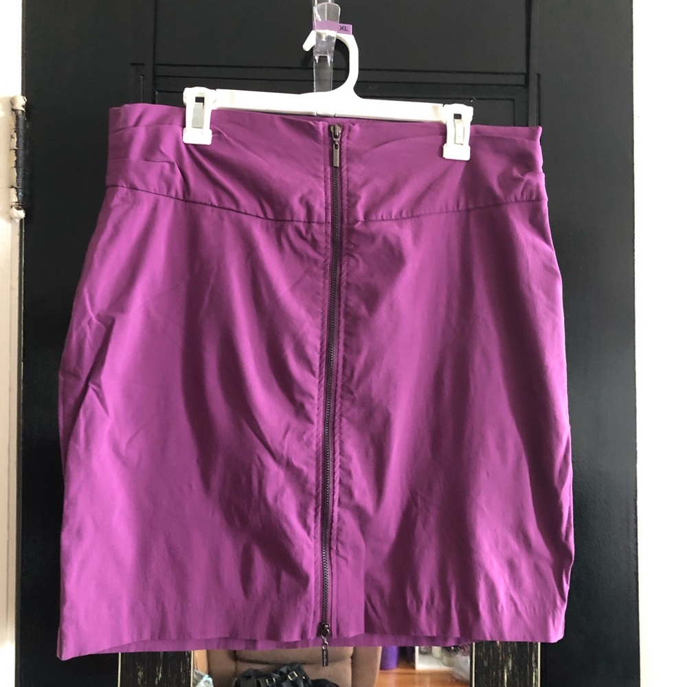 Purple Mini Skirt
